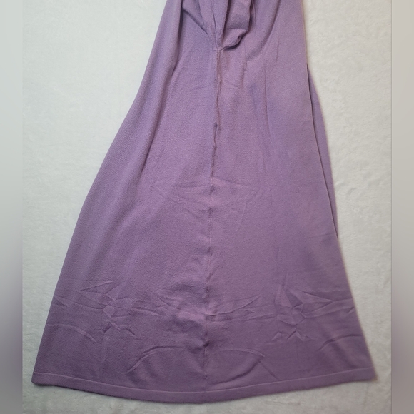 Vera Moda Happiness Long Sleeve Fit & Flare Sweater Dress In Lavendula Sz Small? - Picture 13 of 16